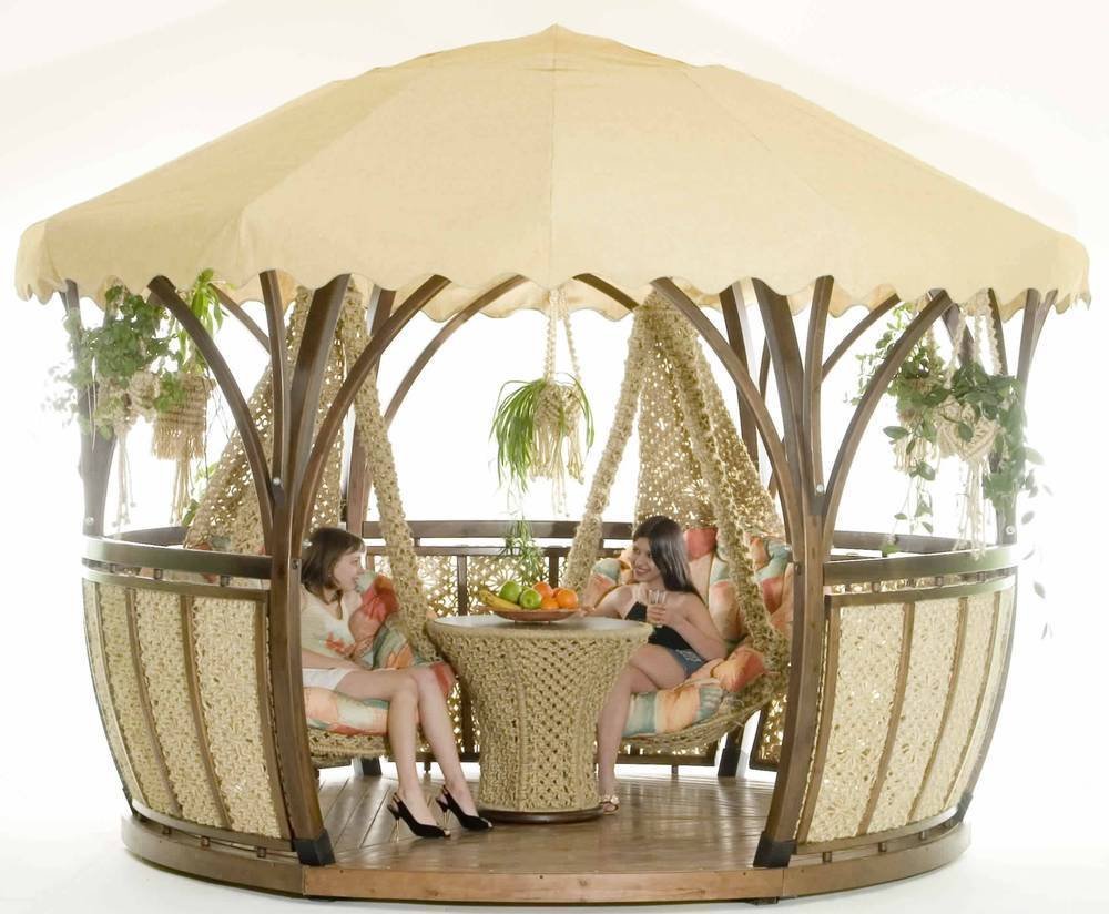 Круглая беседка