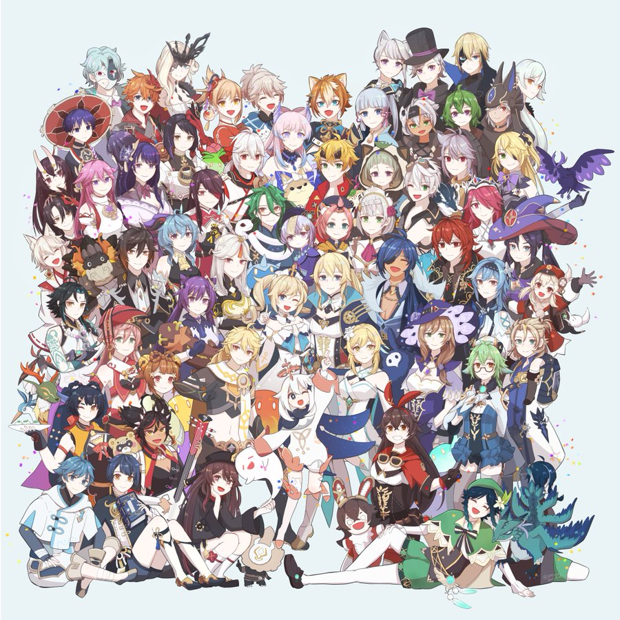 Новые персонажи Геншин Импакт