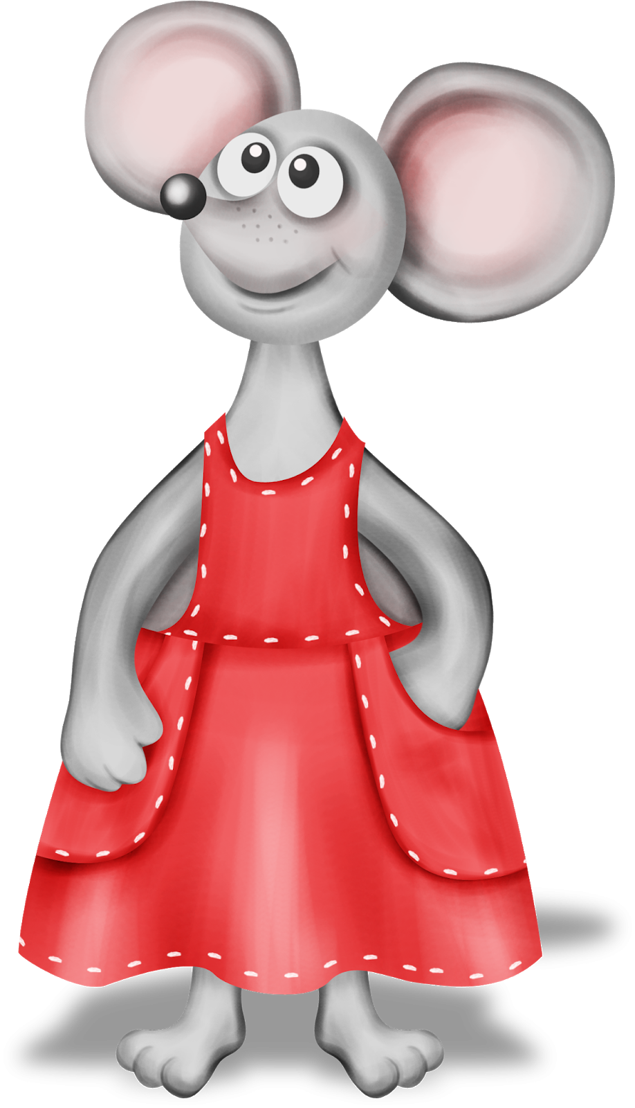 Мышь в сарафане