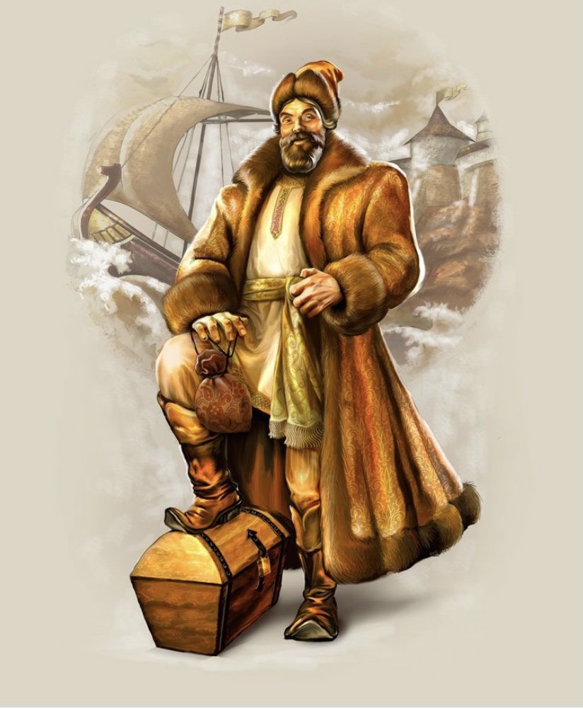 Русские купцы на древней Руси
