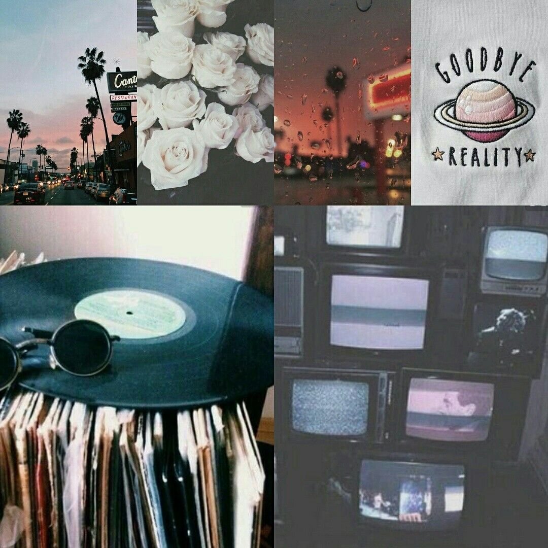 Эстетика коллаж бежевый