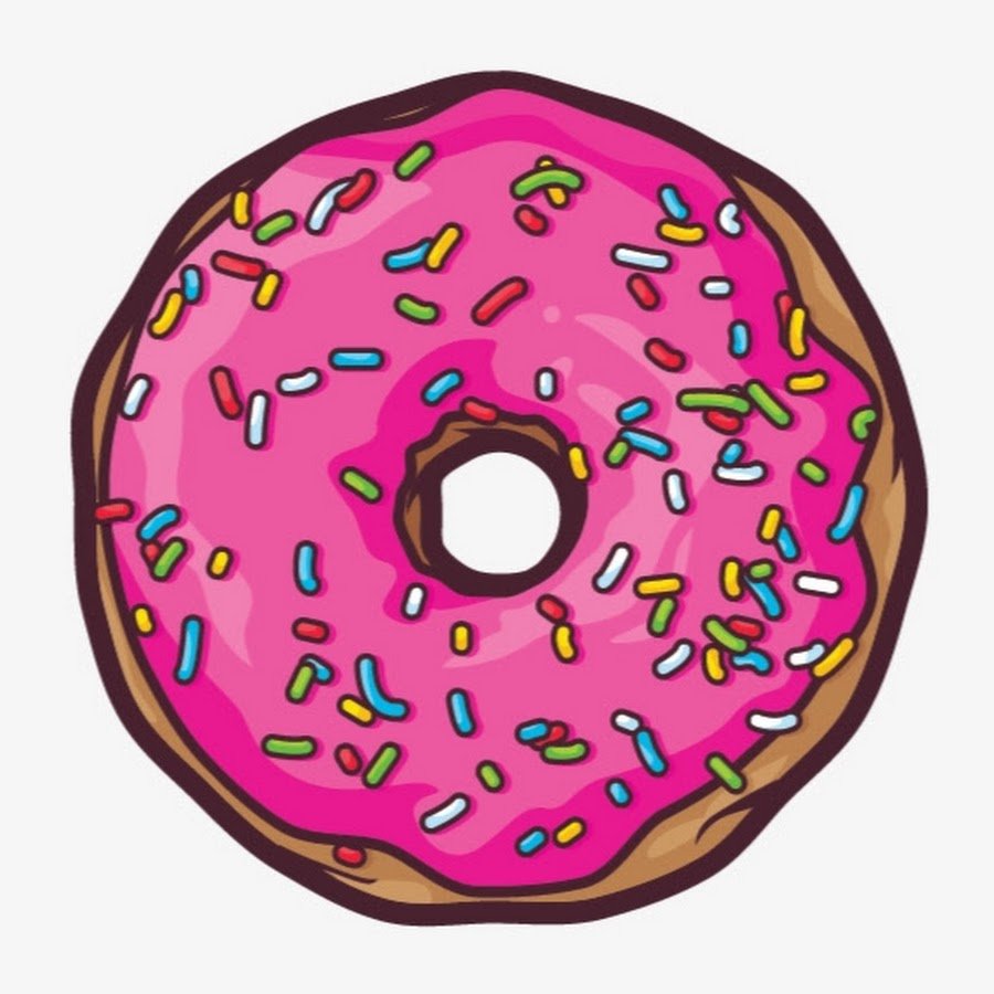 Наклейки пончики