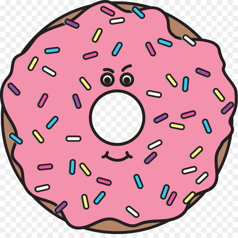 Пончик шаблон