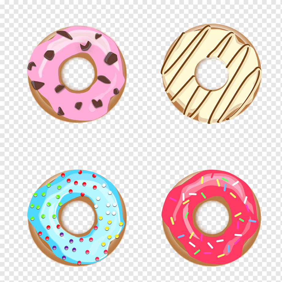 Стилизованный пончик