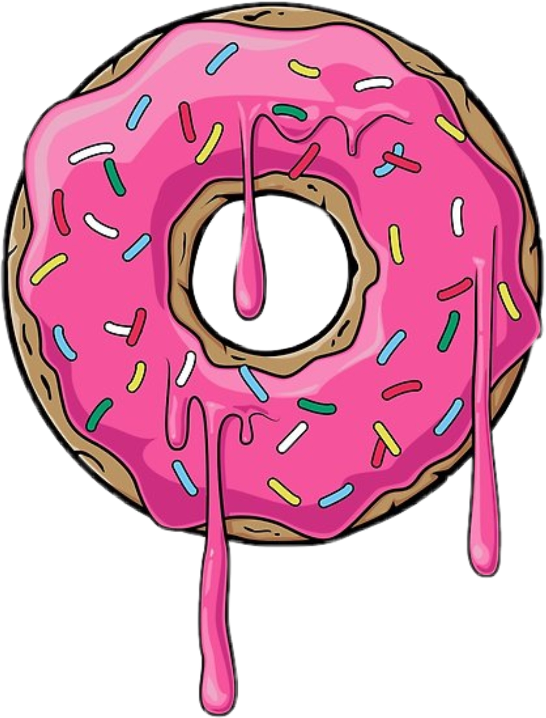 Откушенный пончик