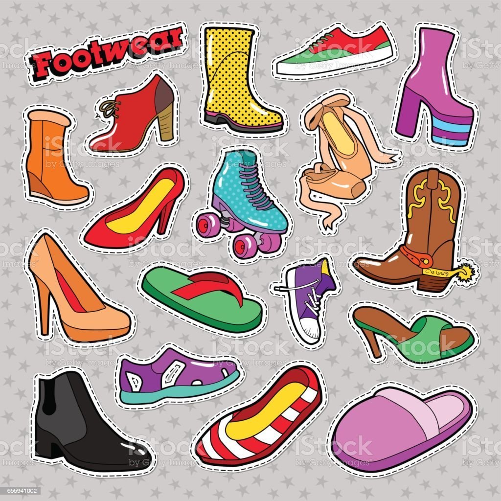 Сапог наклейки