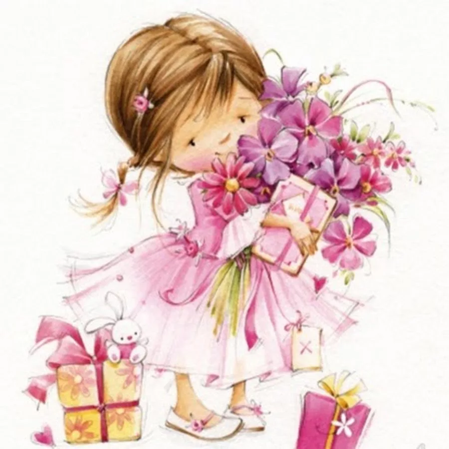 Поздравления с днём рождения девочке