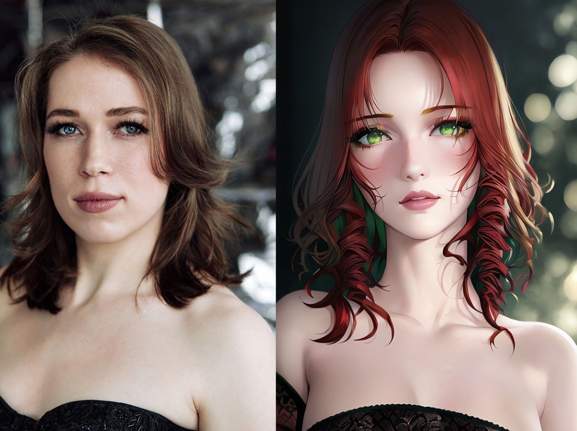 Нейросеть превращает фото в аниме