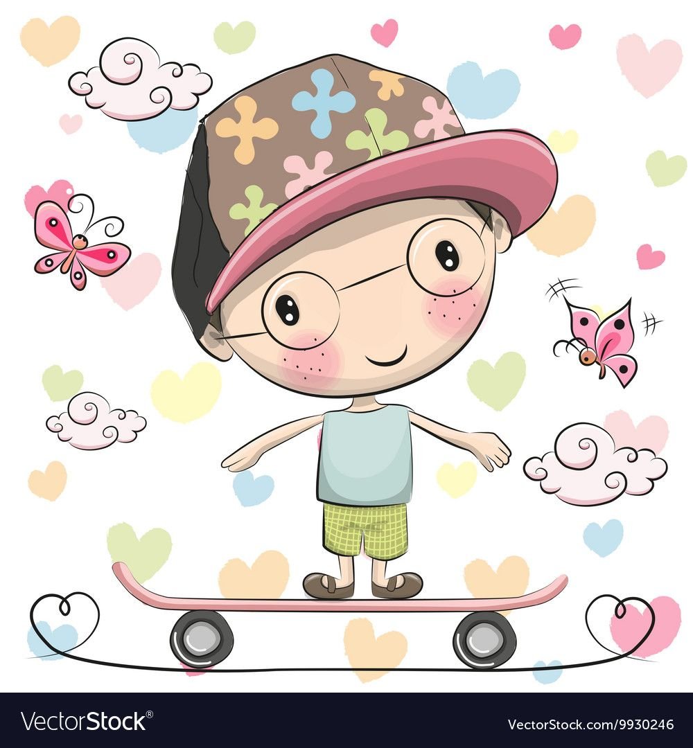 Мультяшные мальчики модные