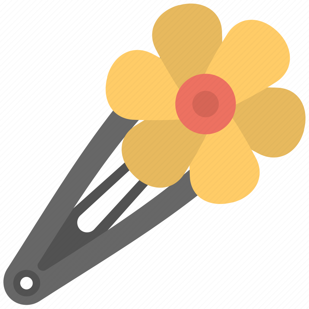 Заколка для волос вектор