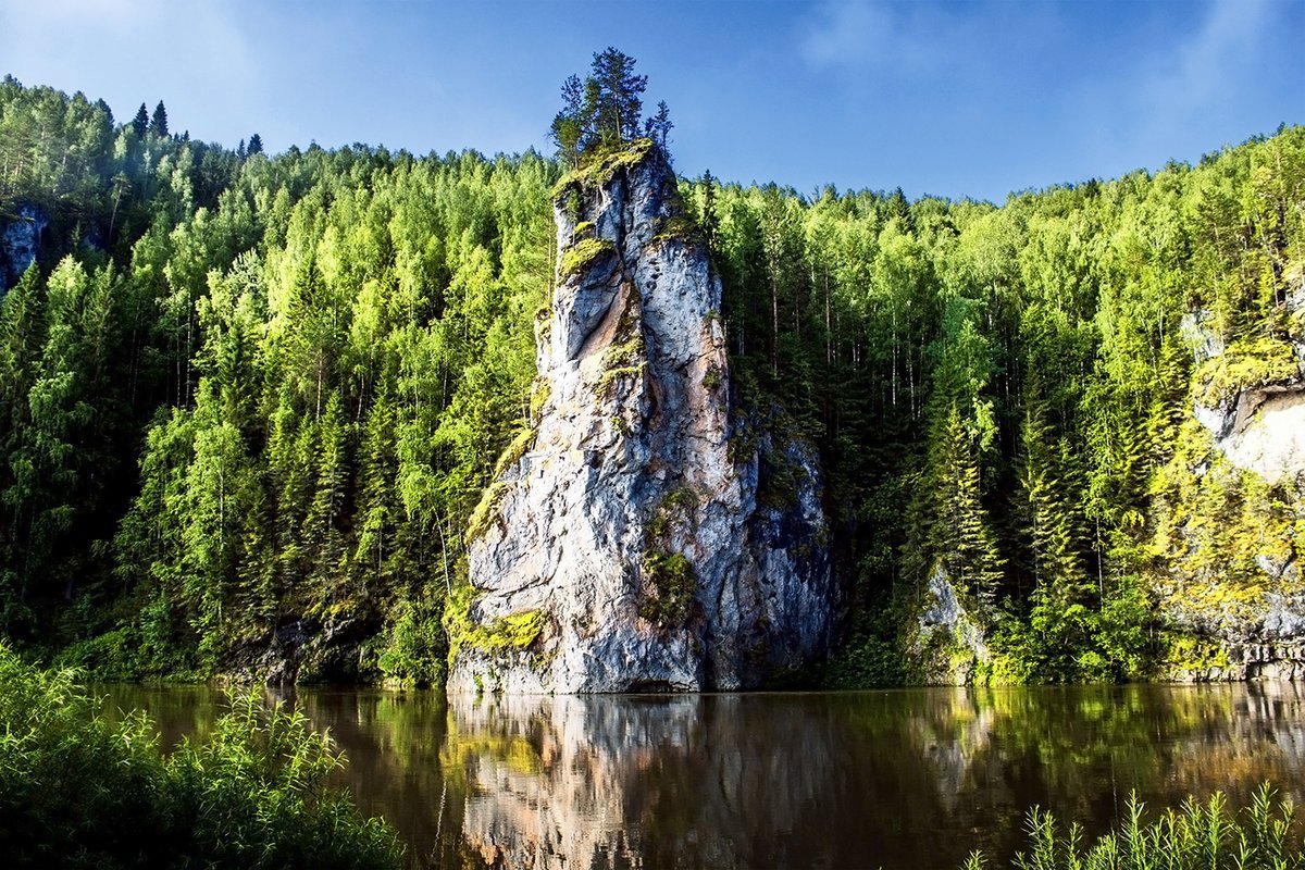 Уральские горы Пермский край Чусовая