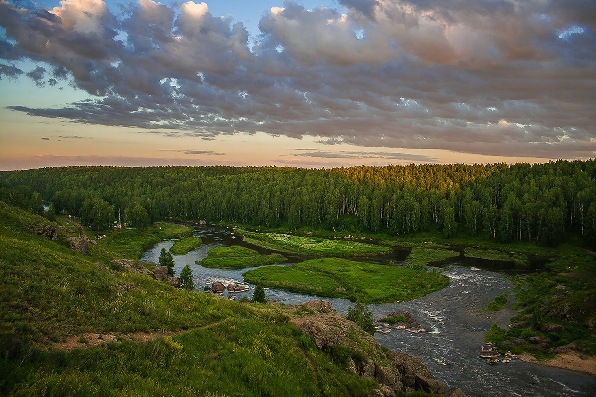 Река Чусовая Ревун