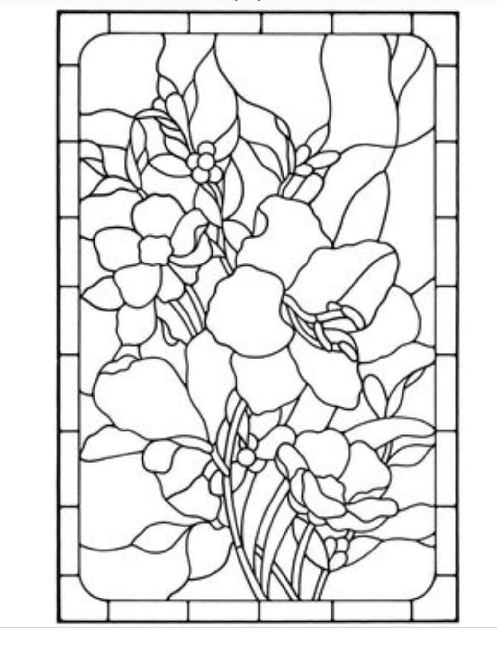 Контур для витража