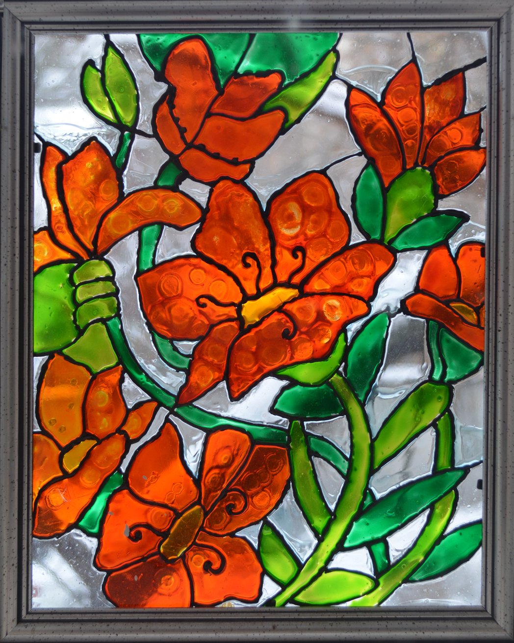 Витраж витражными красками