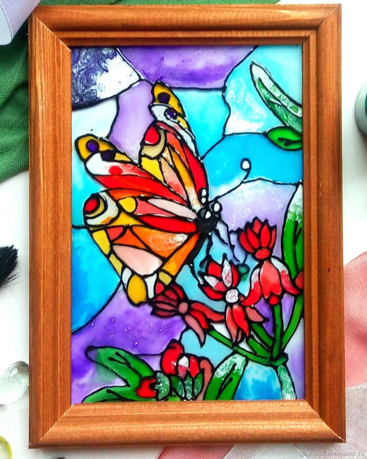 Витражные краски