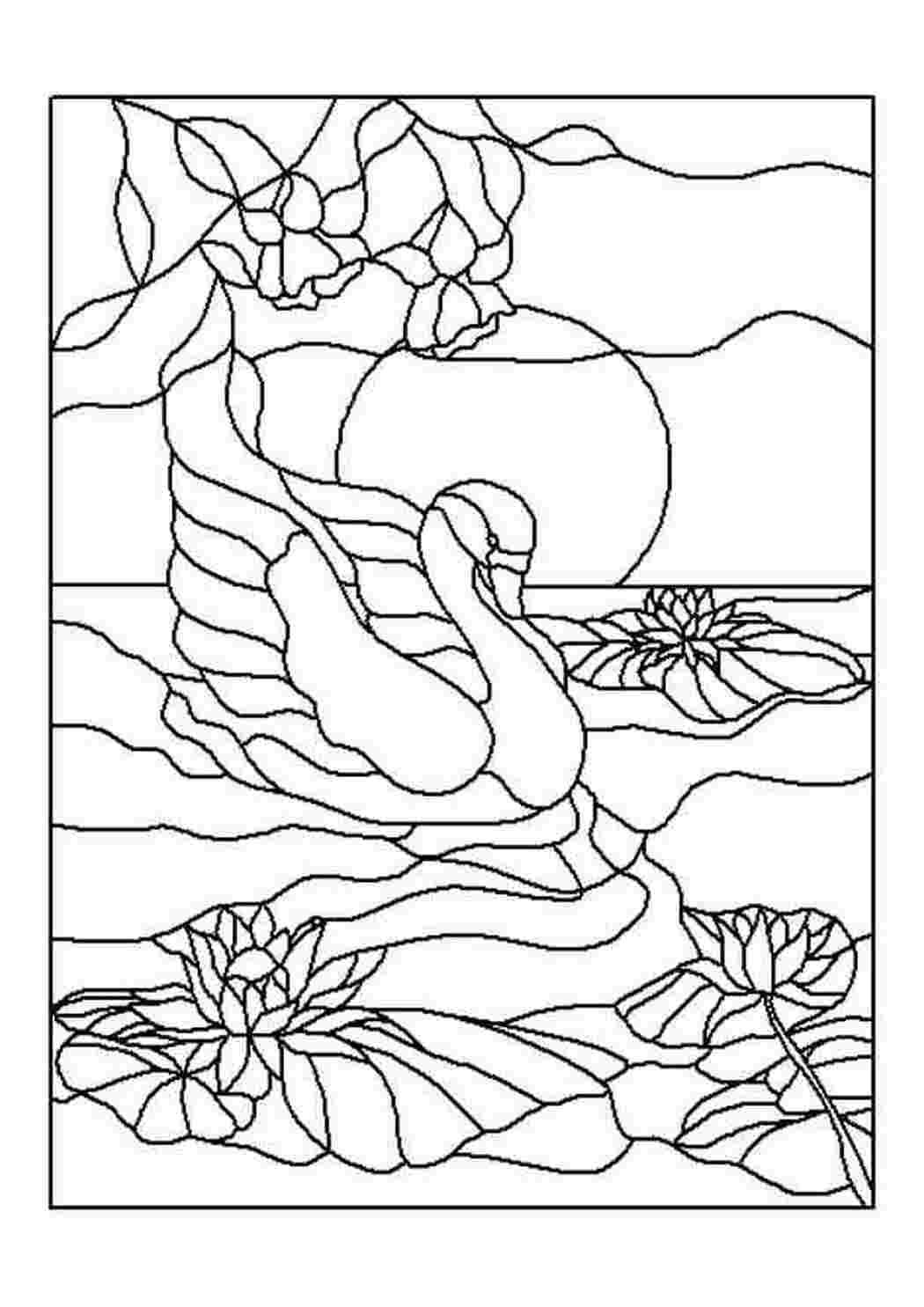 Контур для витража