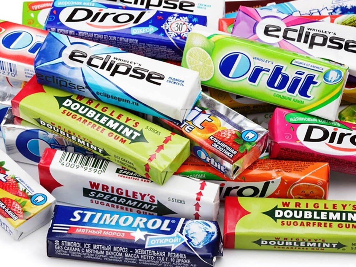 Бубль ГУМ жвачка 90х