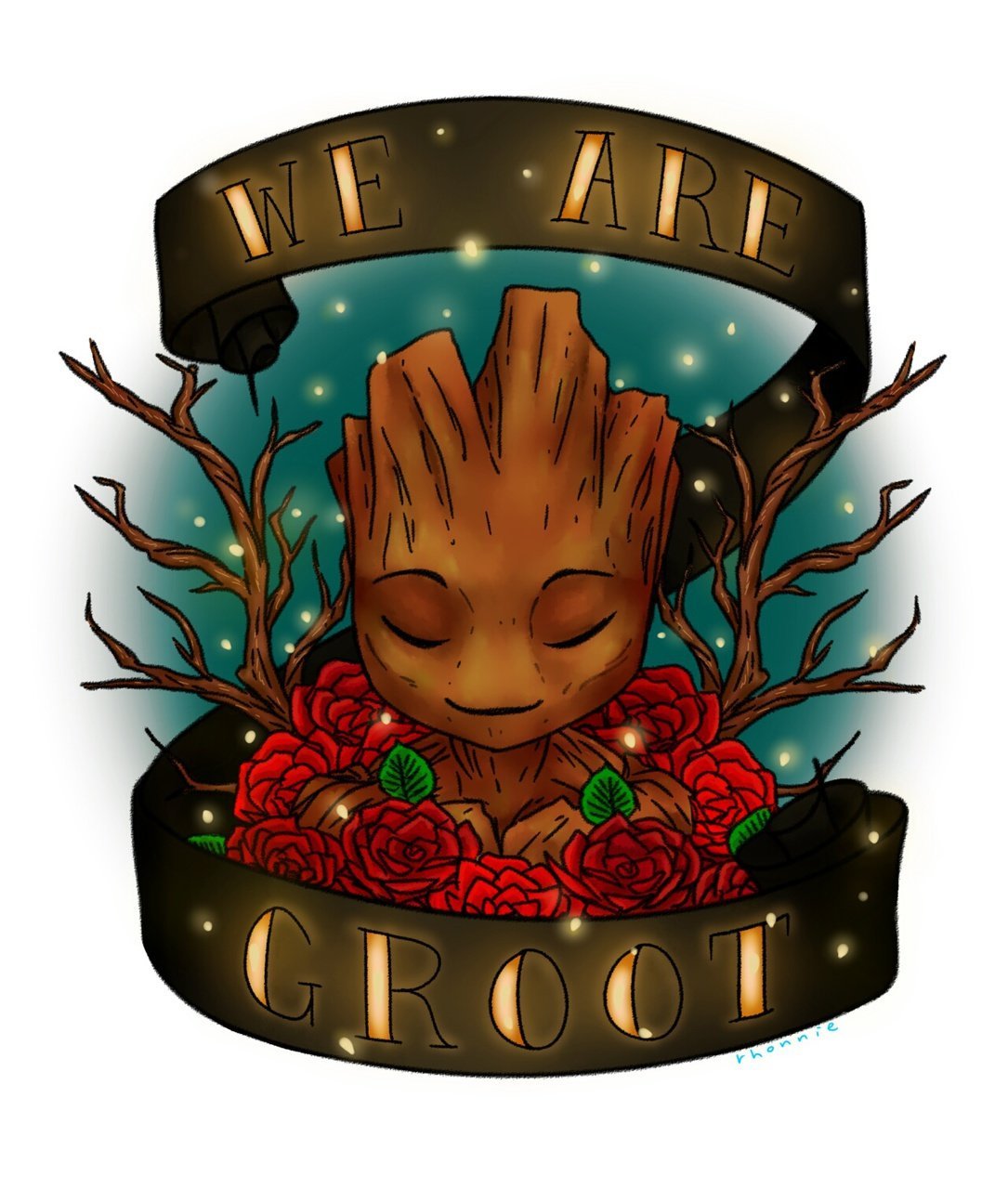 Грут сахарная печать