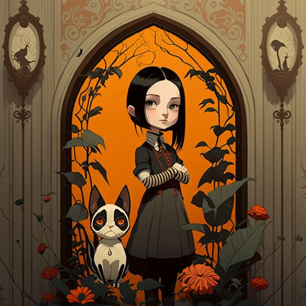 Дженна Ортега Уэнзди Аддамс