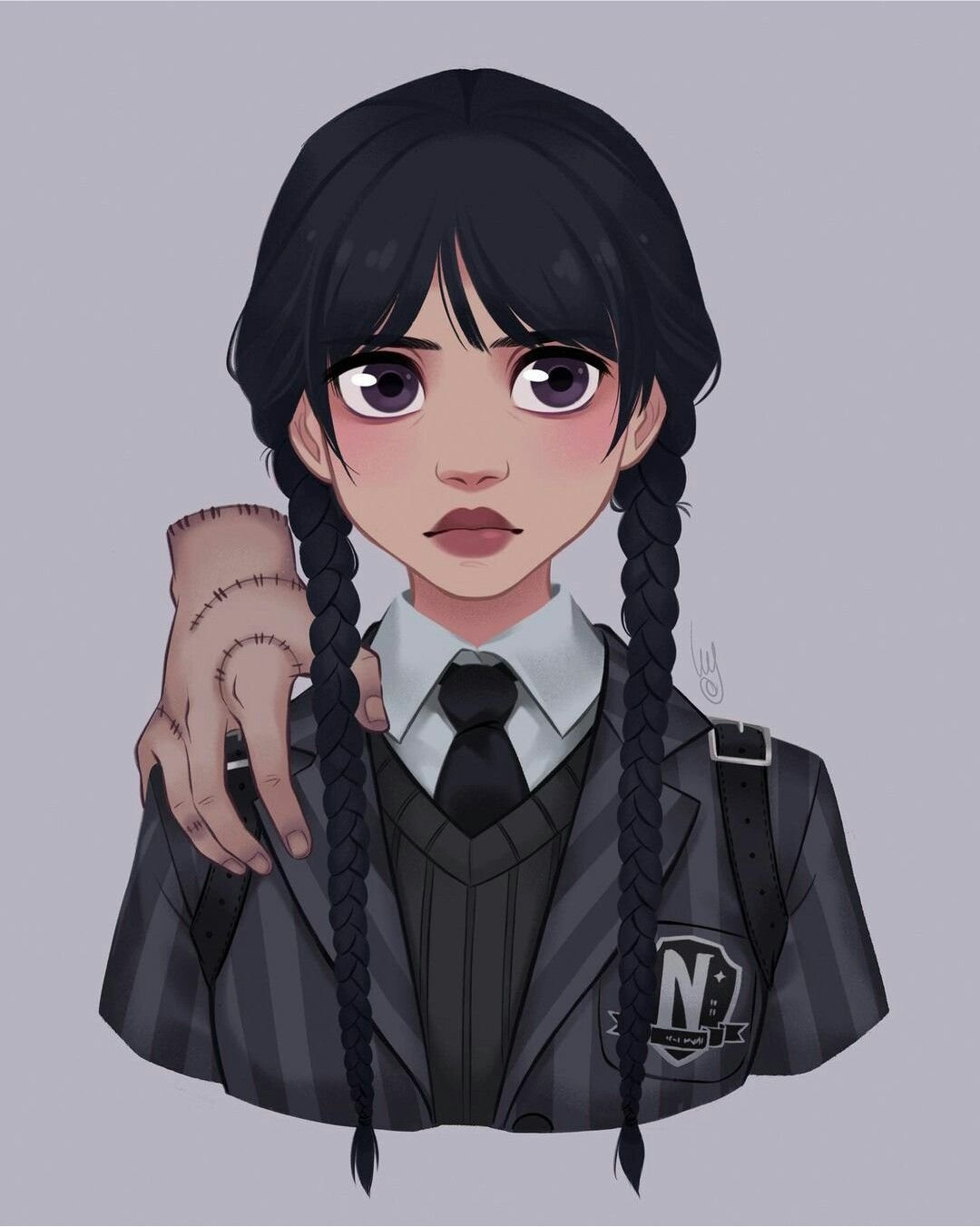 Венсдей Адамс бёртон