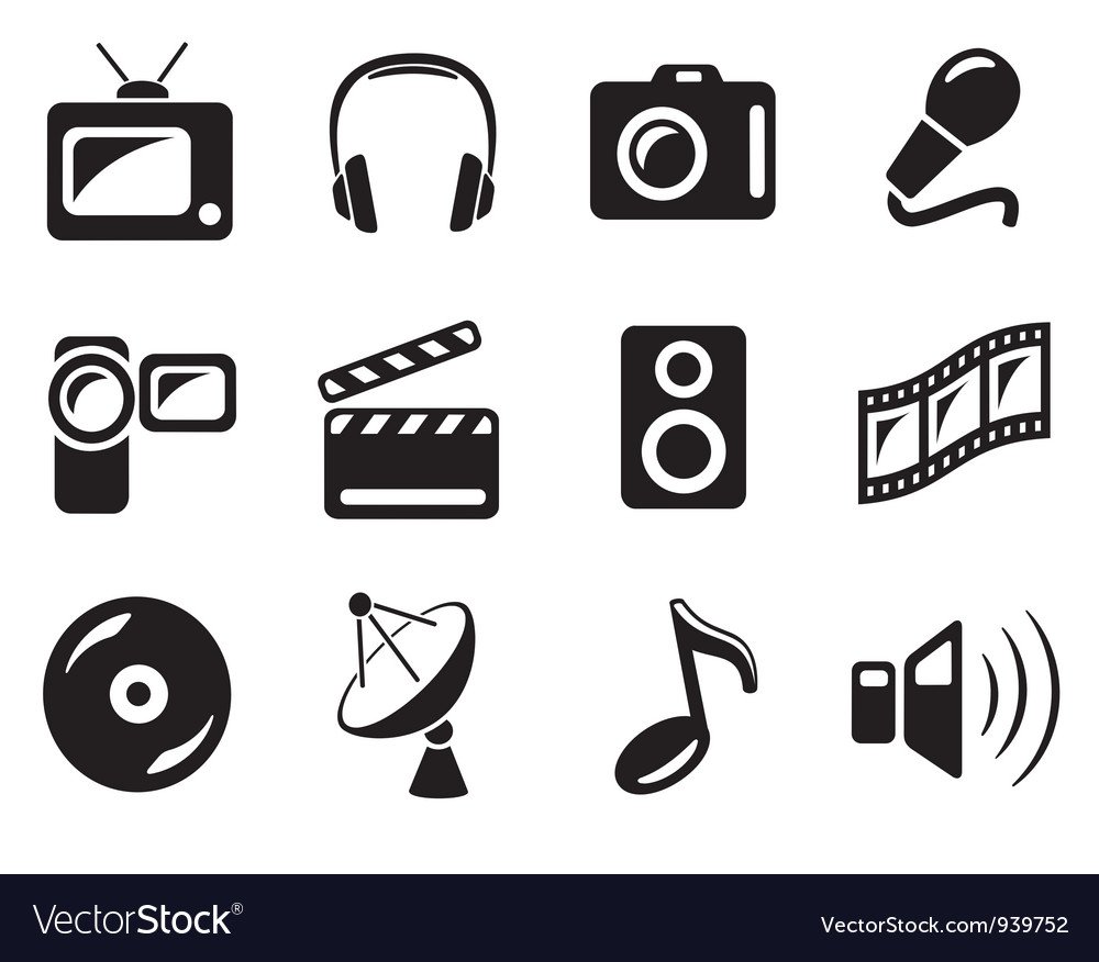 Мультимедиа значок