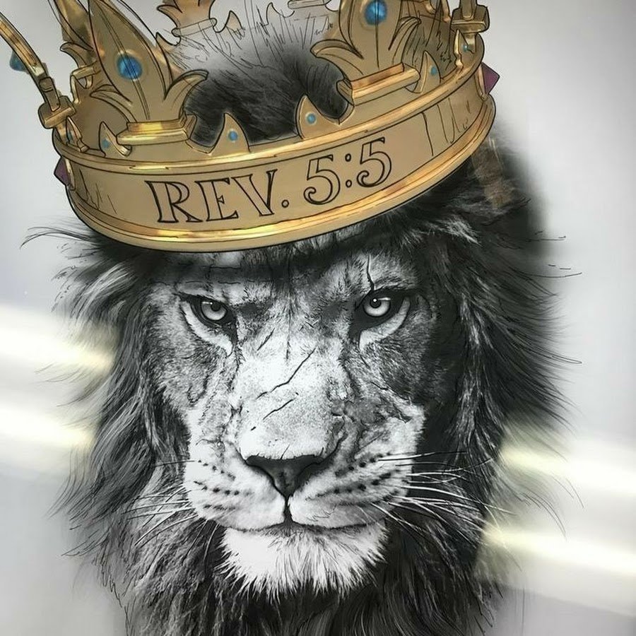 Лев Мандалла цветной Мандала