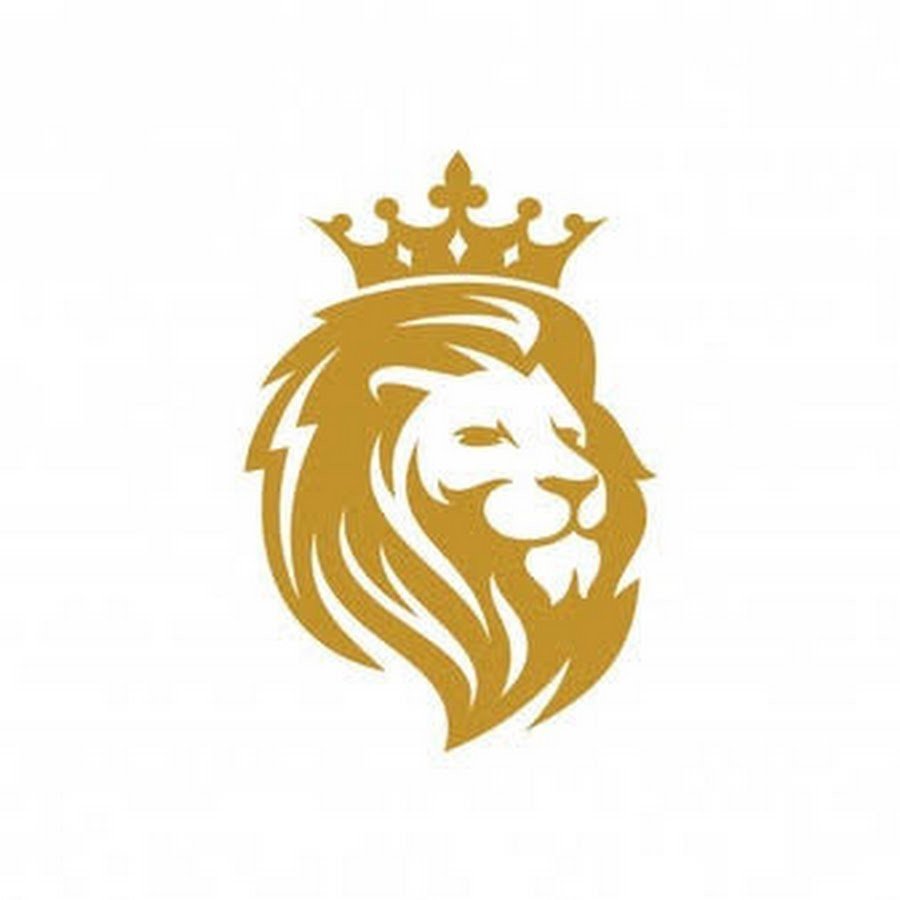 Тату Лев с короной эскизы