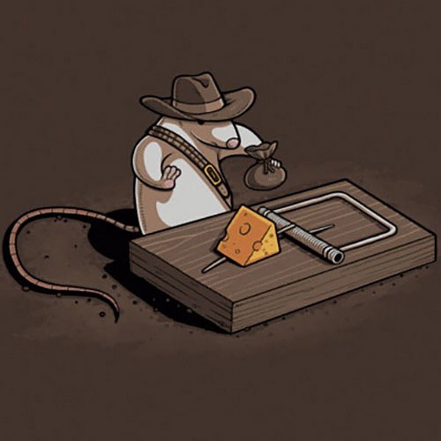 Мышь сыр мышеловка