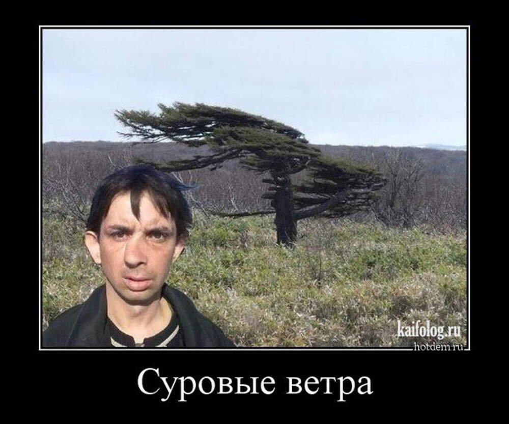 Сильный боковой ветер нос