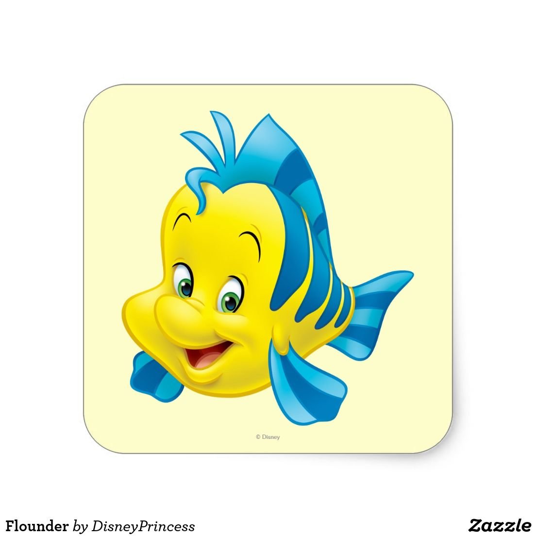 Флаундер из Русалочки