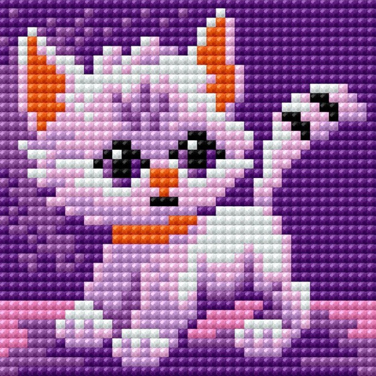 Алмазная мозаика с утками