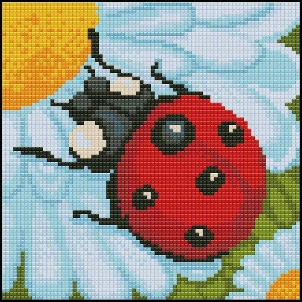 Алмазная мозаика маленькая балерина le013