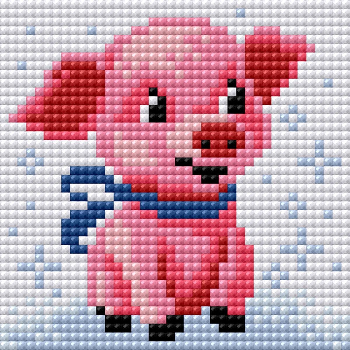 Алмазная мозаика мышонок