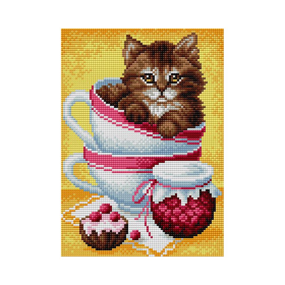 Вышивка крестом волки