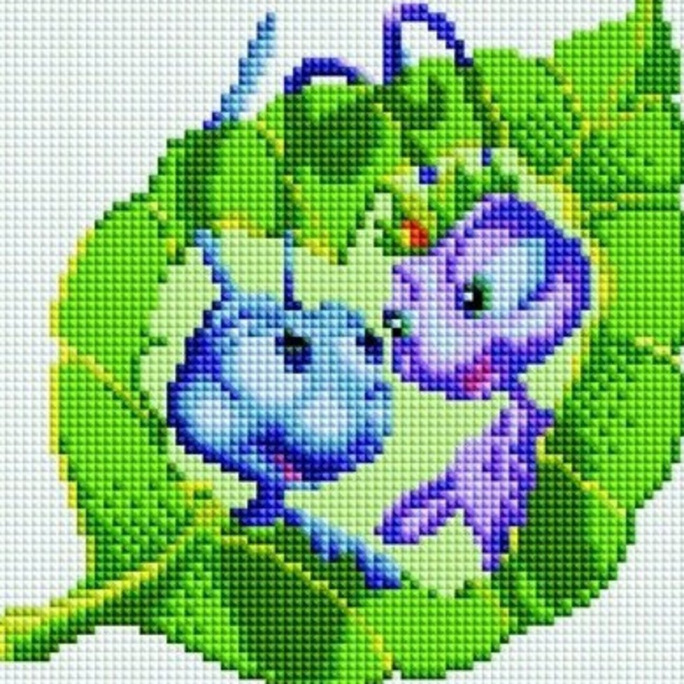 Алмазная мозаика 10х10