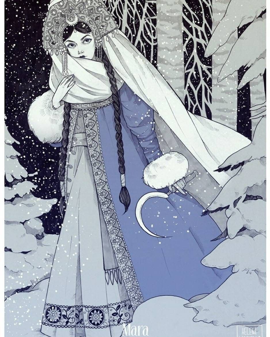 Марена Славянская мифология