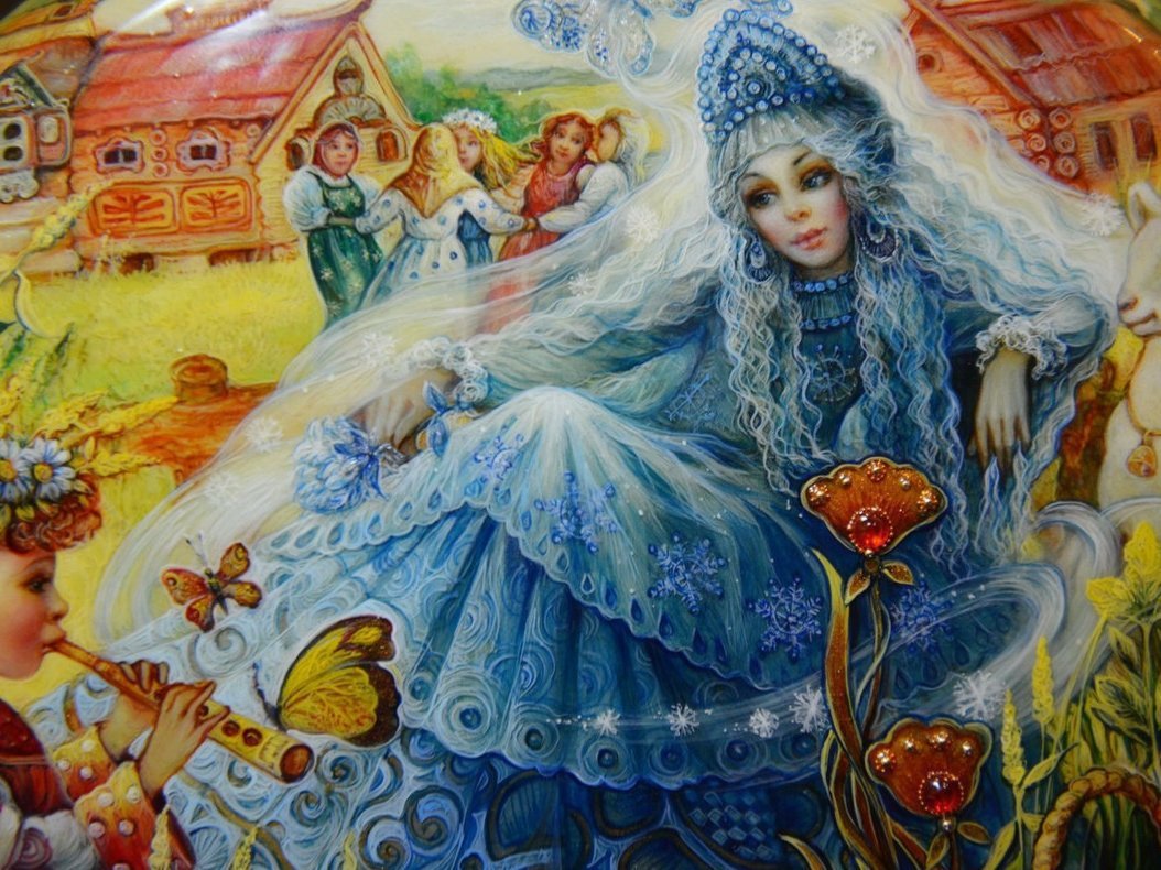 Лель и Снегурочка Федоскино