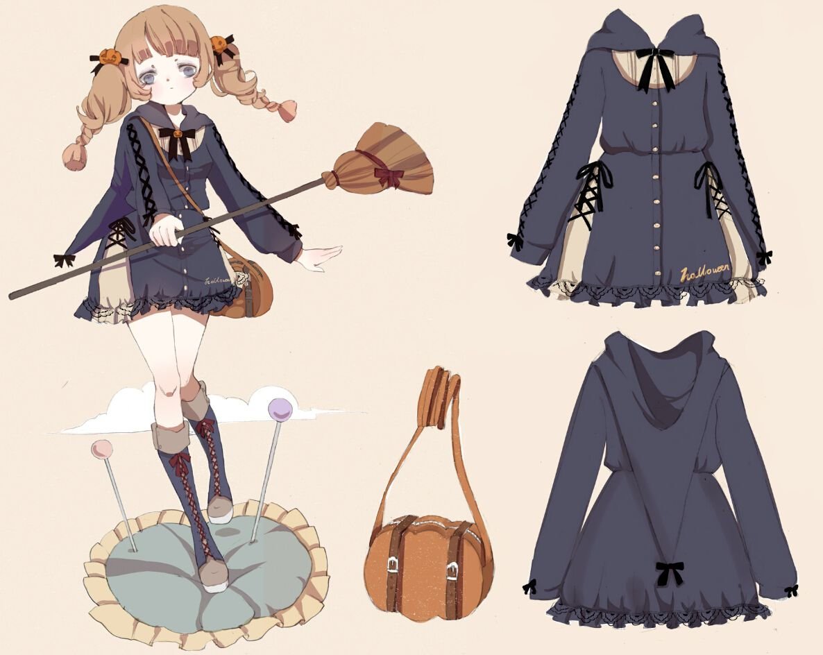 Аниме референсы аутфиты