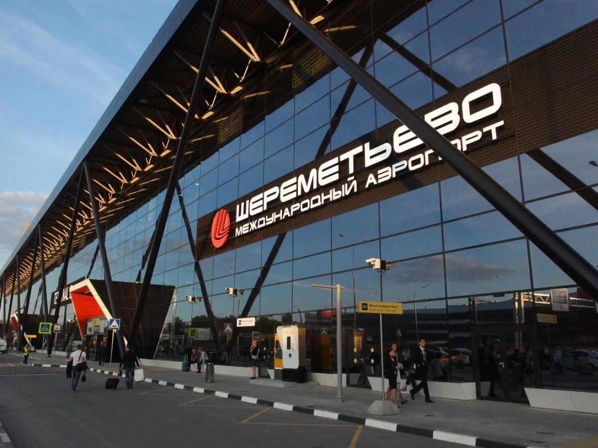 Аэропорт Шереметьево с высоты