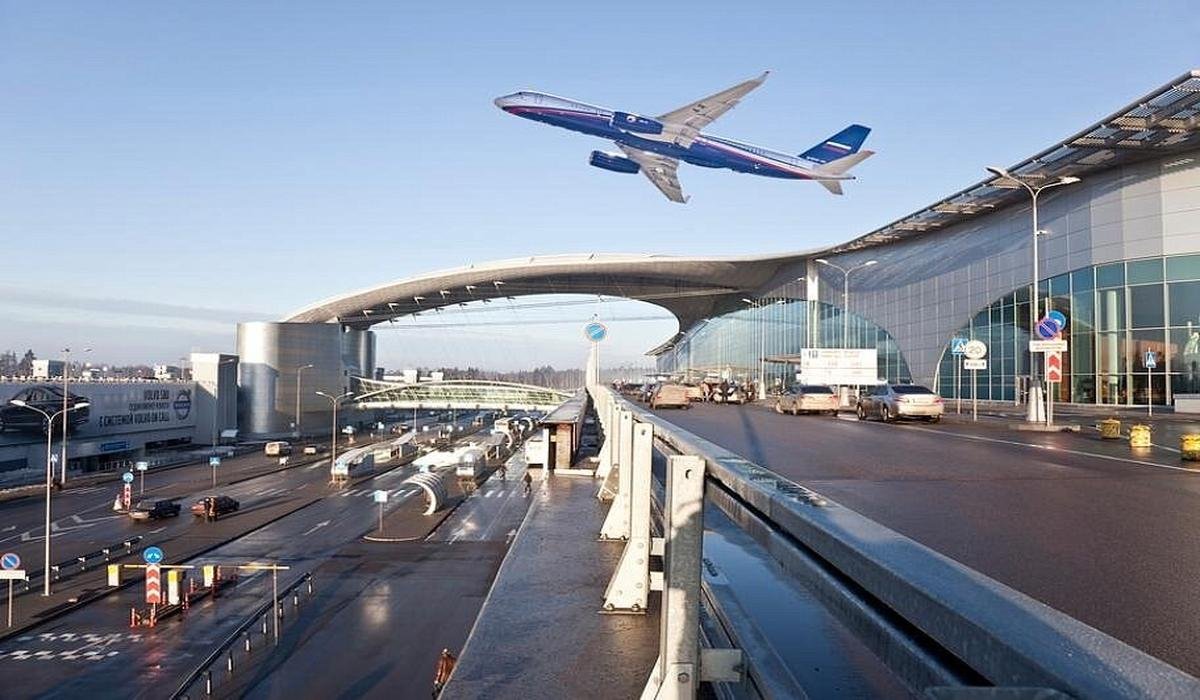 Аэропорт Москва Шереметьево ночной