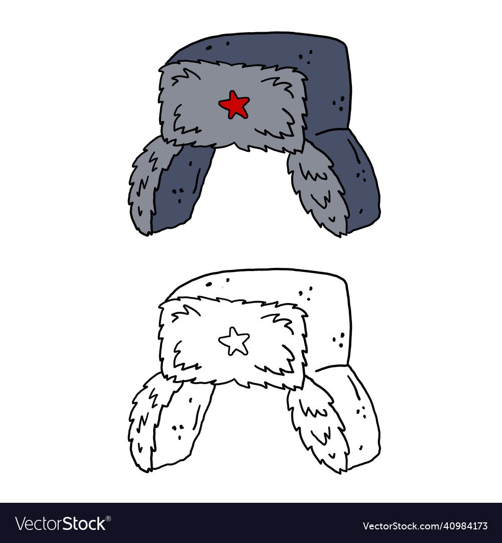 Шапка ушанка СССР Countryhumans