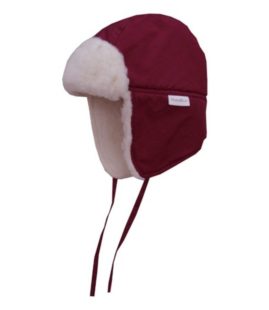 Шапка Bask ушанка красная