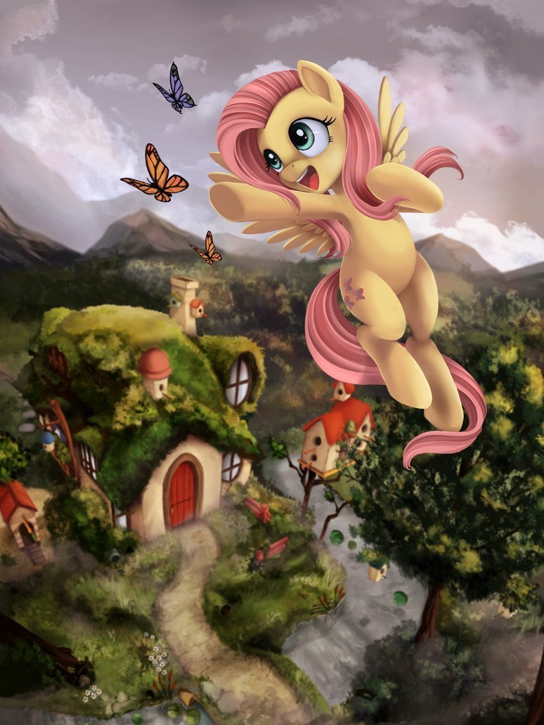 My little Pony Флаттершай