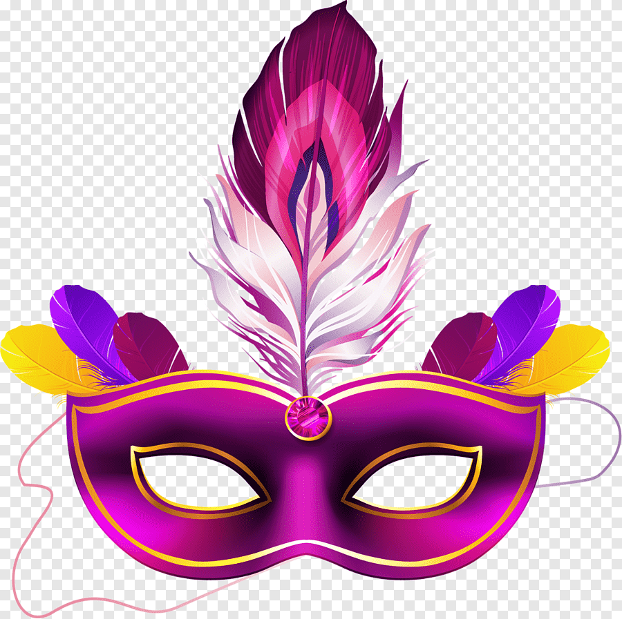 Маска очки карнавальные