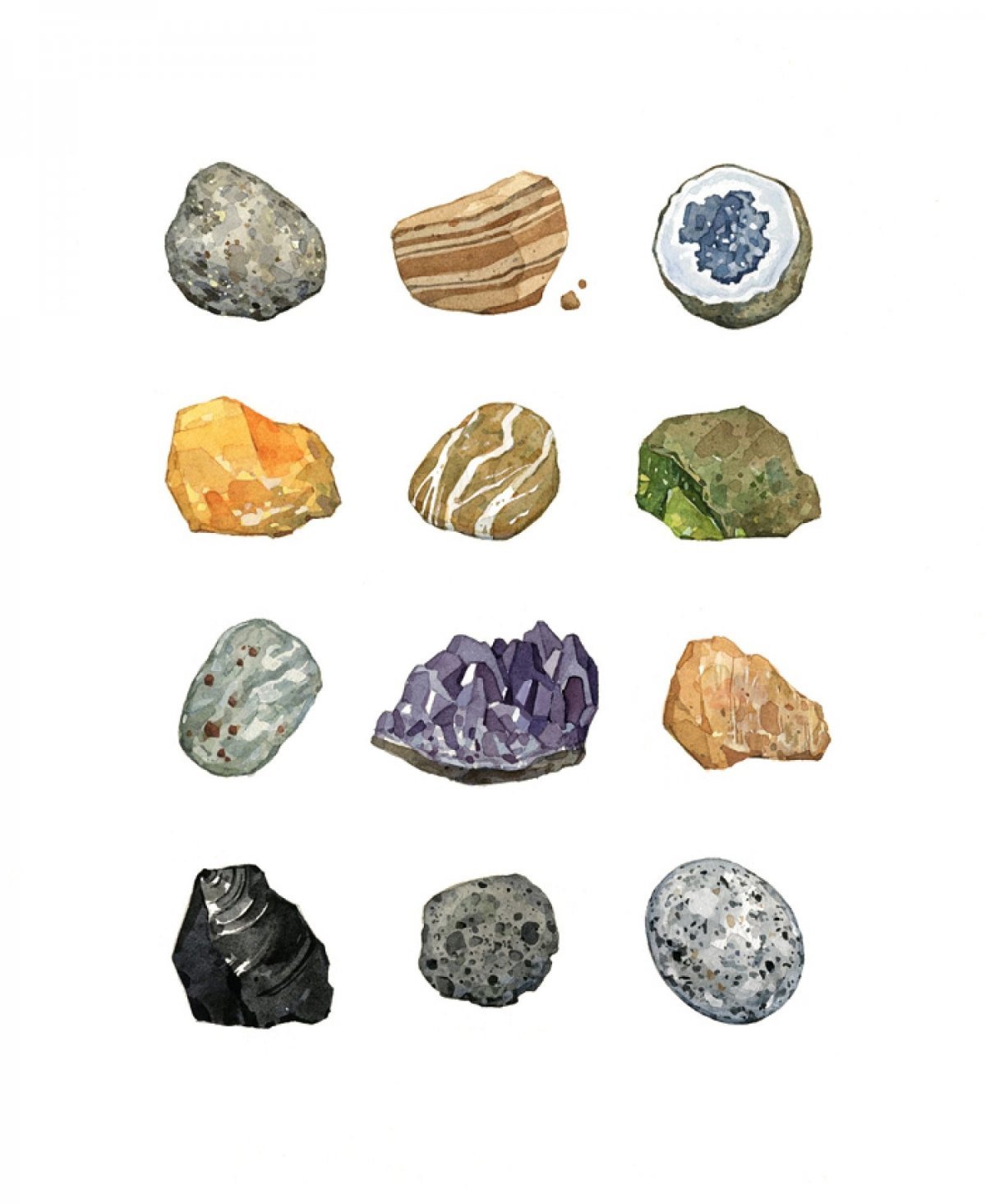 Горные породы камней