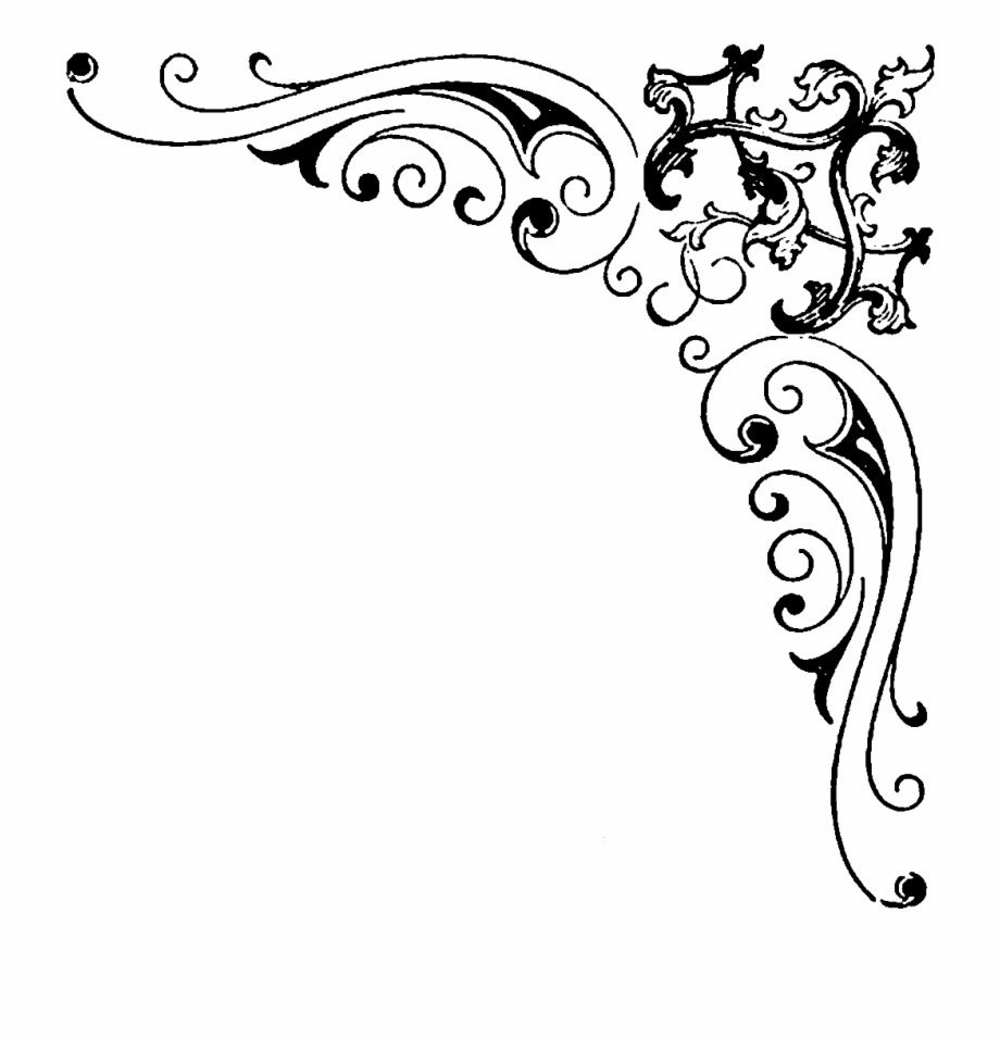 Узорные уголки