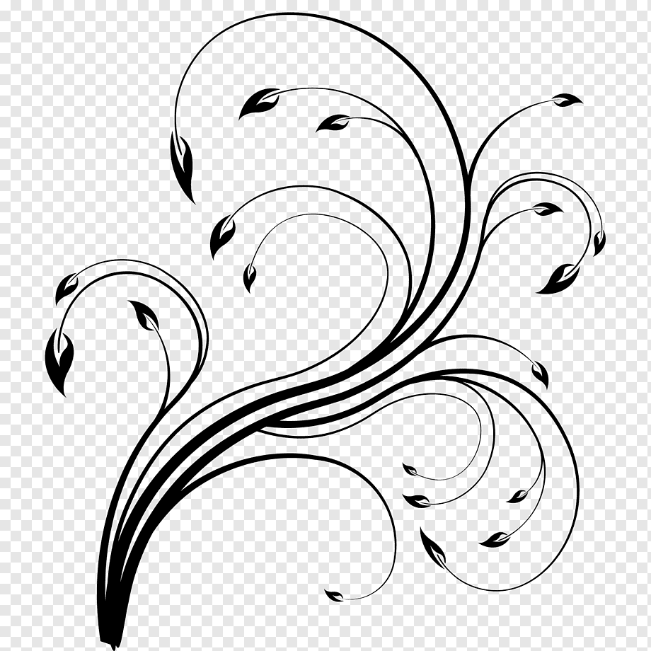 Орнамент завитки