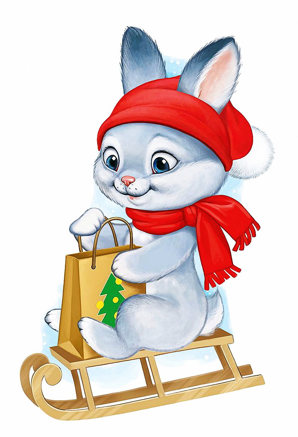 Новогодний зайчик