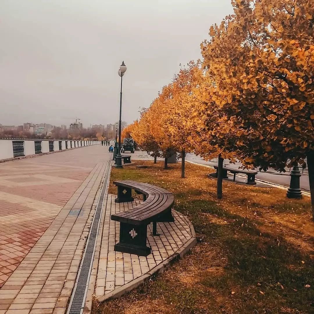 Удмуртия набережная Ижевска