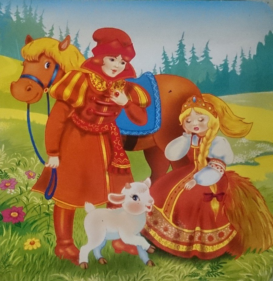 Красная шапочка из сказки Шарля Перро